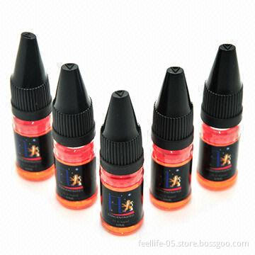E-liquid with 5, 10, 30, 50mL Capacity